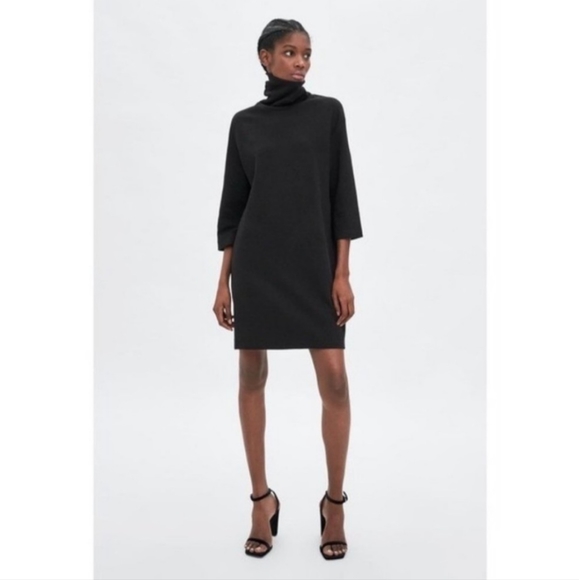 Zara Turtleneck Dress sz Small - Picture 4 of 4